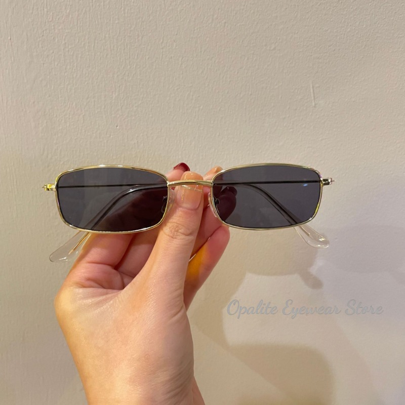 Vintage Fashion Enthusiasts - Moda Retro Metal Çerçeveli Renkli Güneş