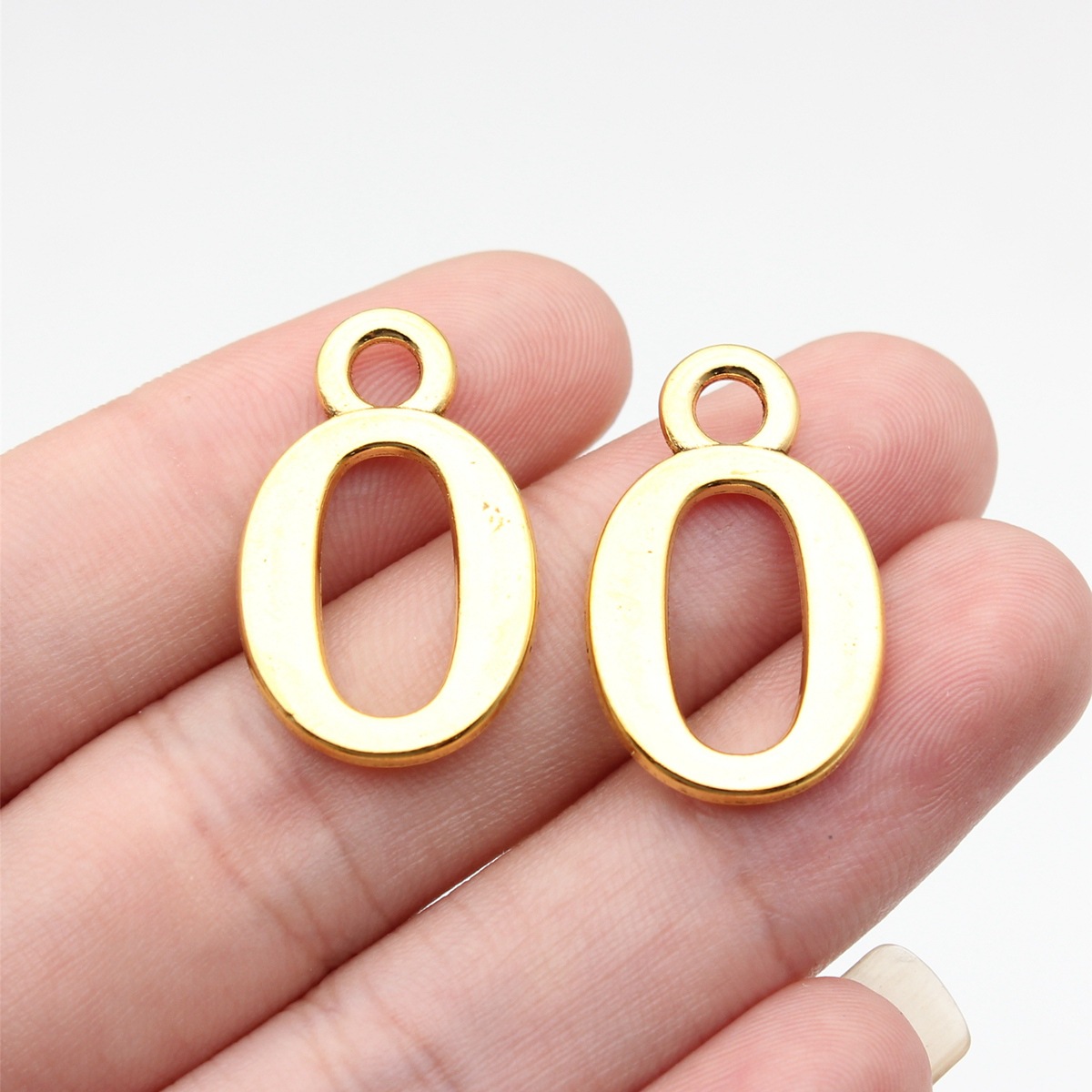 Vintage Fashion Stores - 10 adet 26x16mm Antik Altın Renk