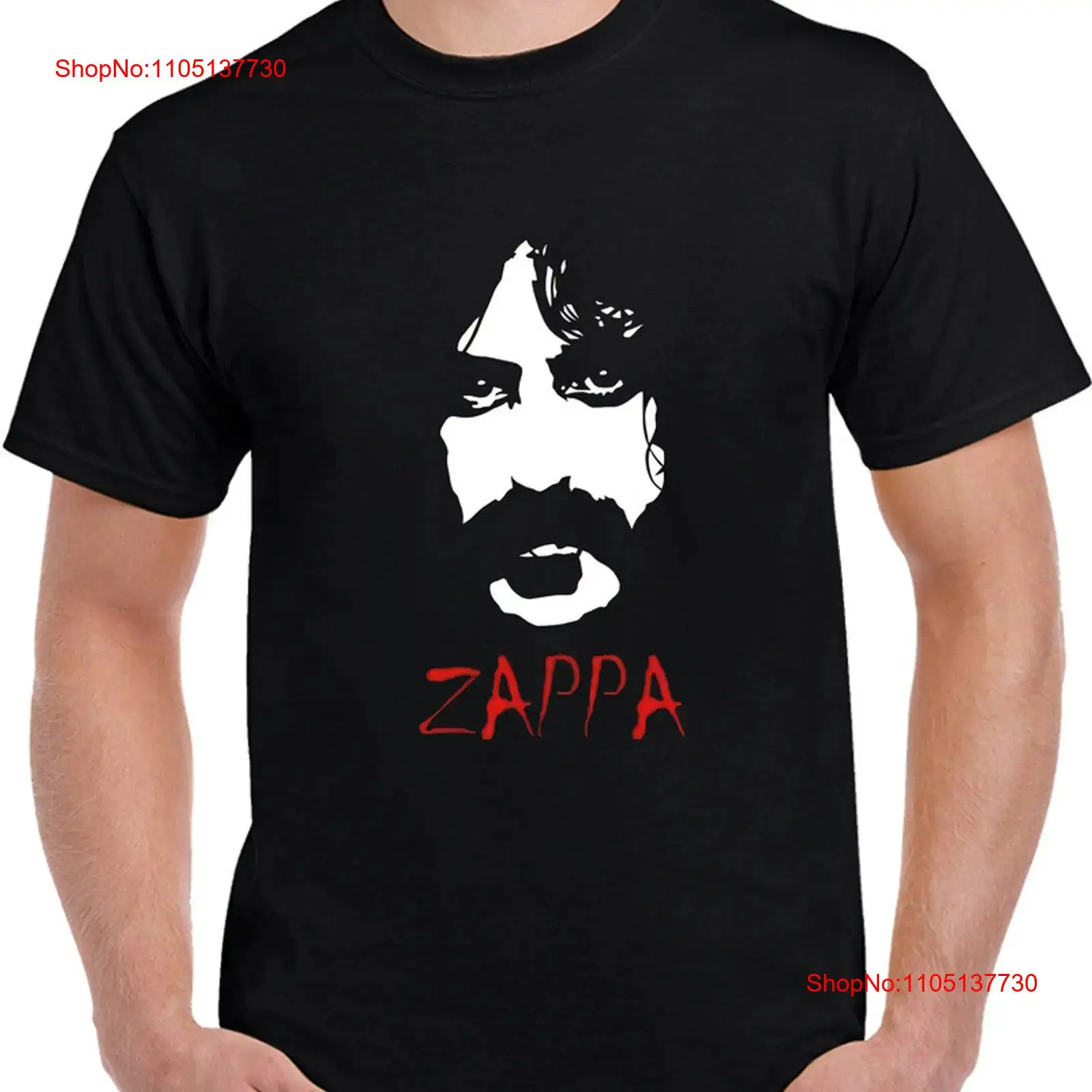 Vintage Fashion Jersey - Frank Zappa Retro Tişört vintage Yıkanmış