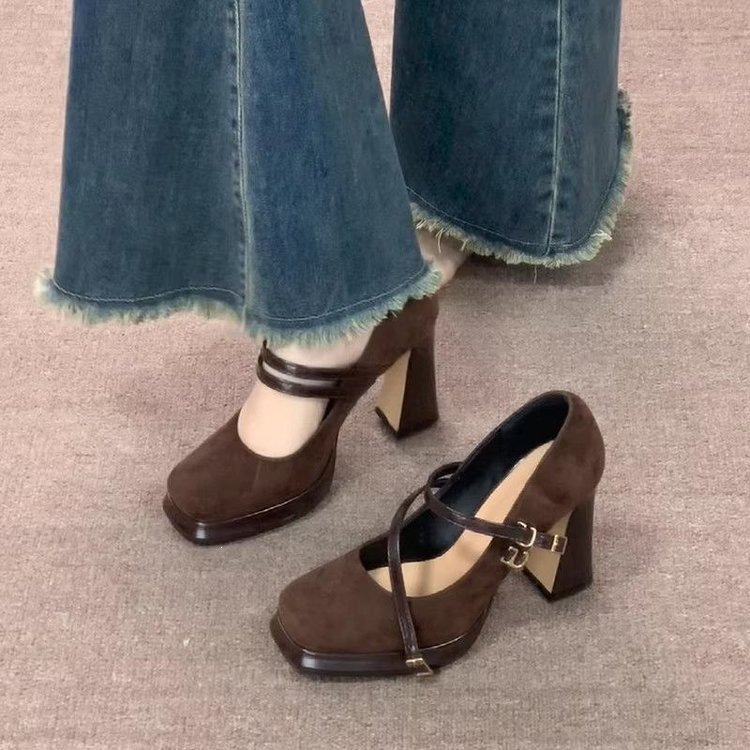 Vintage Kalın Topuklu Kadın Ma - Vintage Fashion Online incelemesi ve fiyatı