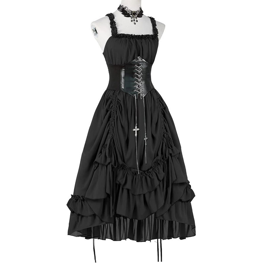 Kadın Gotik Elbise Korse Kayma - Vintage Fashion Dresses incelemesi ve fiyatı