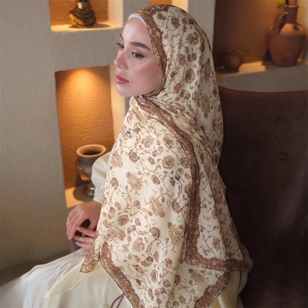 Vintage Çiçek Baskılı Hicab Yu - Vintage Outdoor Fashion incelemesi ve fiyatı