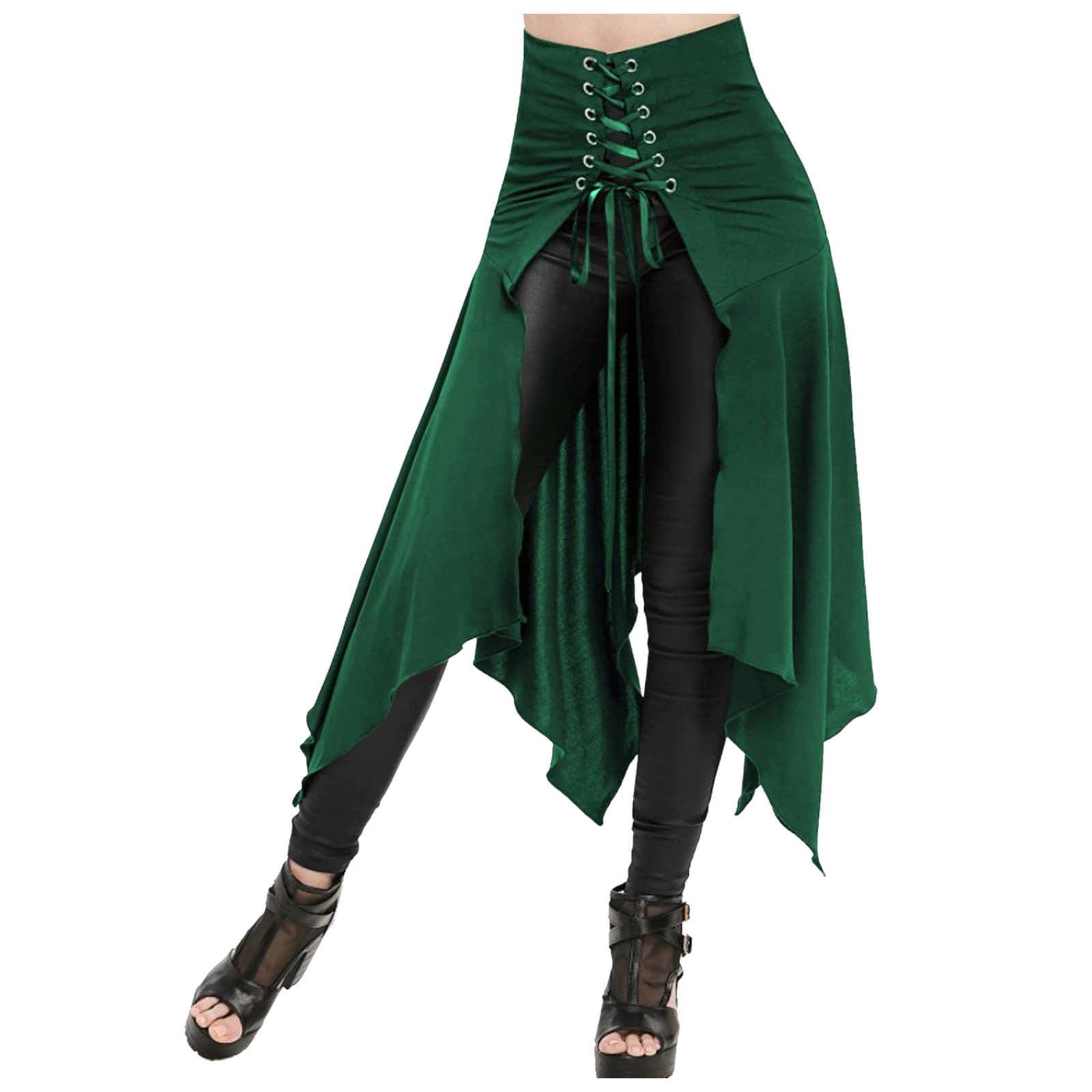 Gotik Etek Siyah Ortaçağ Vinta - Vintage Fashion Dresses incelemesi ve fiyatı